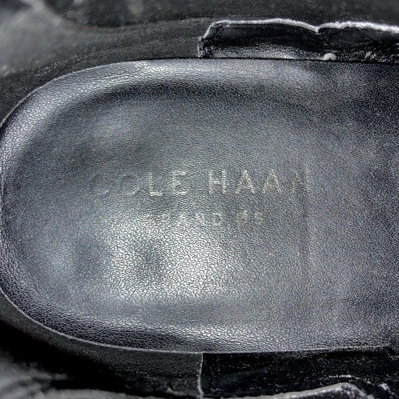 COLE HAAN Hara Python Snakeskin Leather Chelsea Ankle Boots Booties - Picture 10 of 10